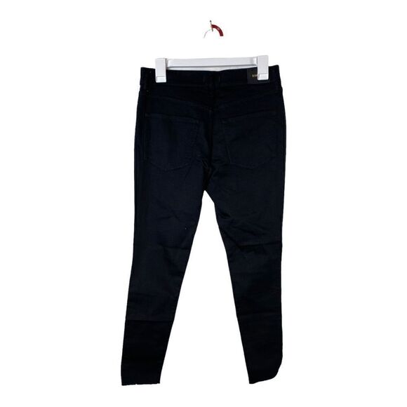 #513 EXPRESS NWT black raw hem with split ankle - Picture 3 of 9